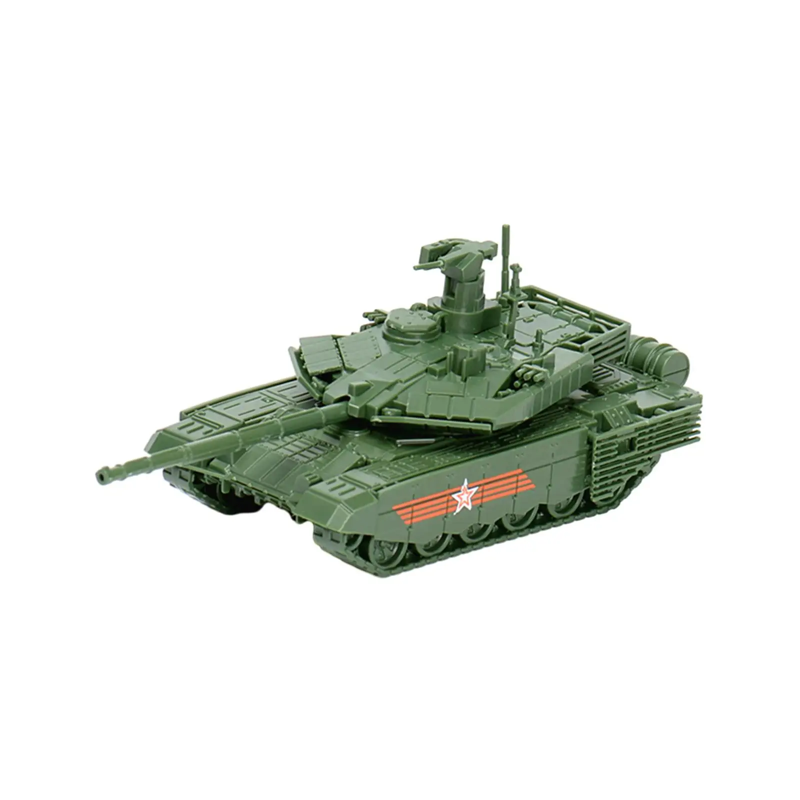 1:72 Armored Vehicles Reconnaissance Vehicles Rotation Fort Armored Tank Model for Boys Keepsake Children Gift Collectibles