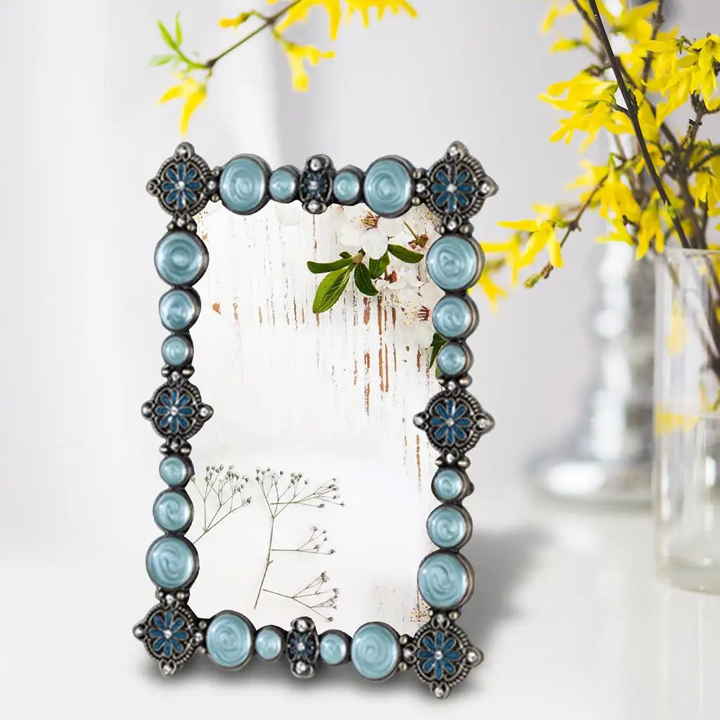 European Style Photo Frame Decorative Display Holder Picture Frame for Table Home Dining Room Ornament Wedding