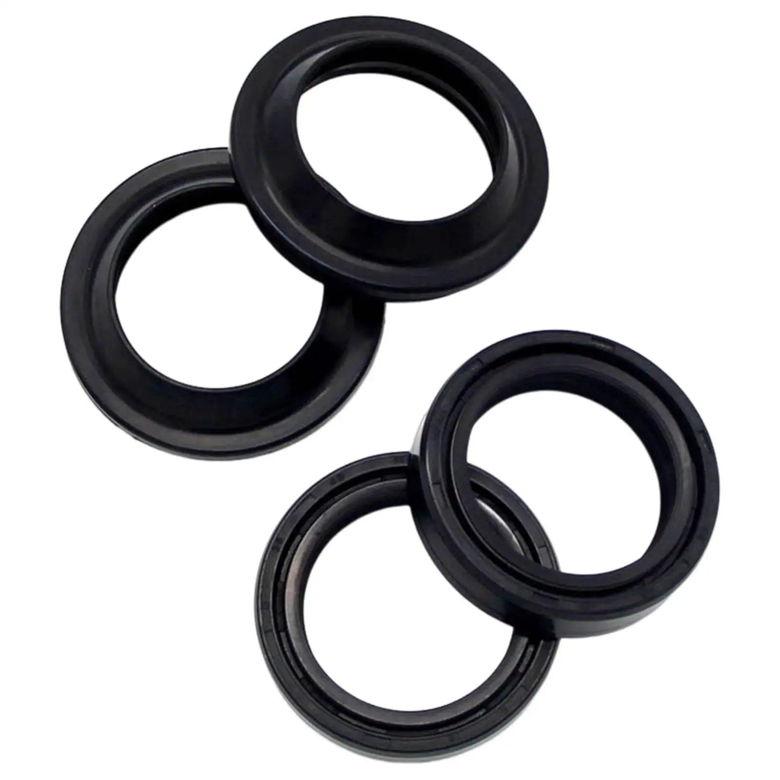 Motorcycle Front Fork Oil Seal and Dust Seal Kit 35x48x11mm Good Performance Replacements for Honda CB650C Custom 1980-1981