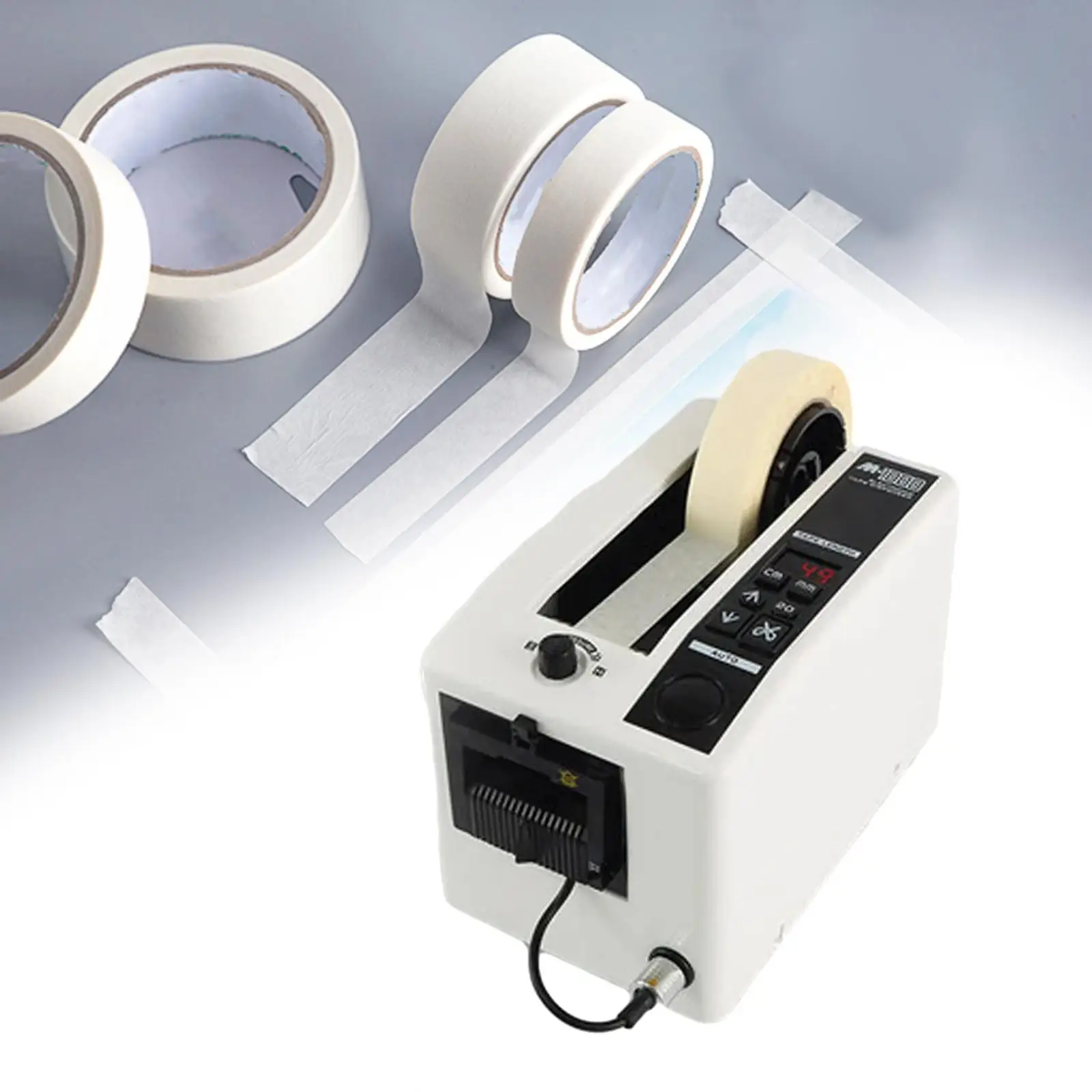 Automatic Tape Dispenser Manual Auto Mode Portable Multipurpose Tape Cutter for 6-50mm Width Tapes Scotch Tape Masking Tape
