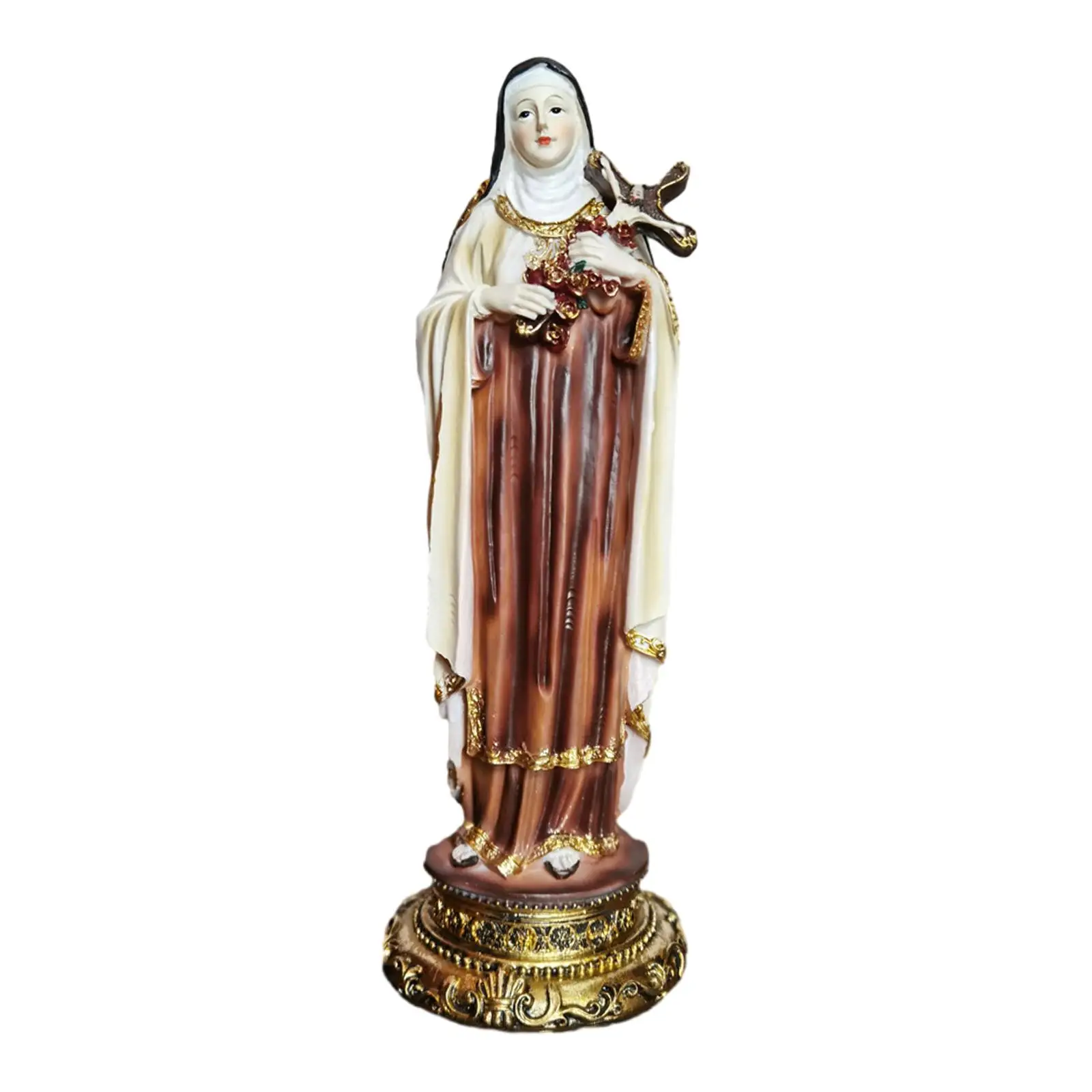 Religious Figure Statue Ornament Collectible Figurine for Bar Garden Cabinet