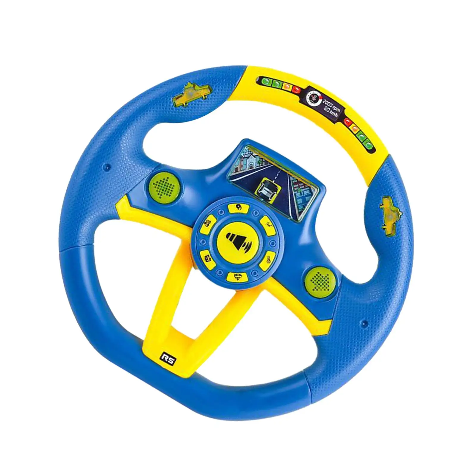 Simulated Steering Wheel Driving Busy Board DIY Accessory for Playground Climbing Frame Amusement Park Outdoor Birthday Gifts