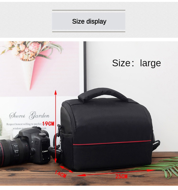 Title 2, Photo Bag Waterproof Camera Bag Shoulder Case M...