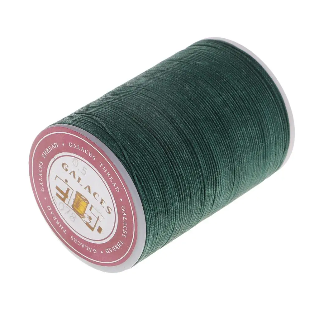 1pc 130 Meters 0.5mm Leather Sewing Polyester Waxed Thread Cord for DIY Crafts