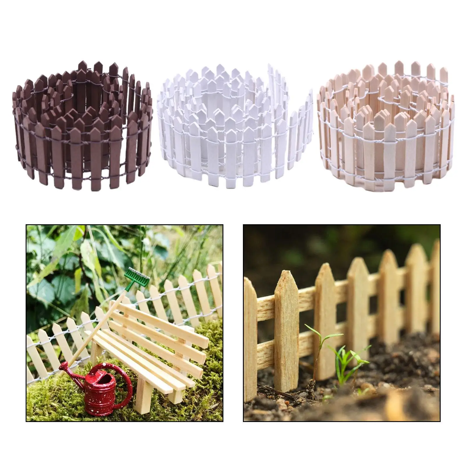 Miniature Fairy Garden Accessories, Fairy Garden Fence, Fairy Garden Supplies