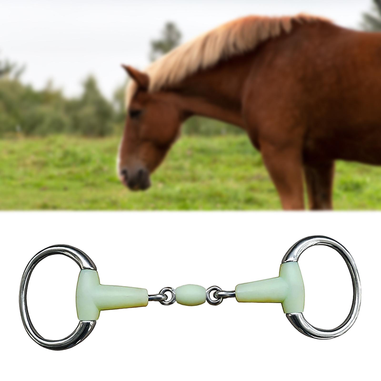 Ultralight Horse Bit Mouth Horse Training Snaffle Tool Stainless Steel for Horse