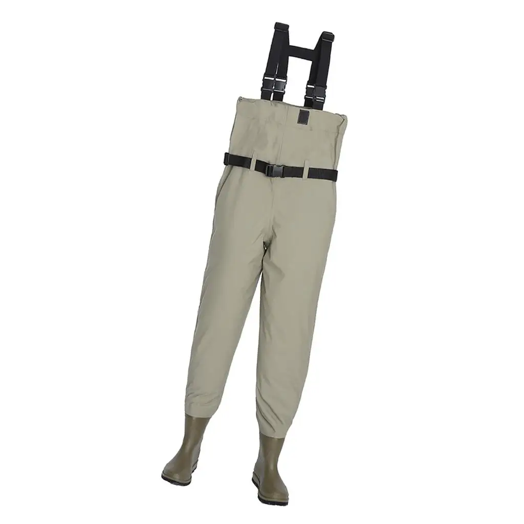 Premium Chest Waders Waterproof Fly Fishing Hunting Muck Wader Bib Pant Durable and Comfortable Stocking foot Fishing Chest