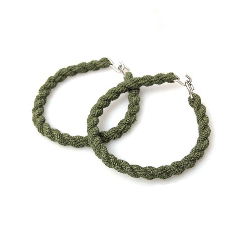 Description Picture 6 of item1 Pair Camping Tactical Army Leggings Rope Camp Hike Climb Leggings Rope Elastic Band Multi-function Outdoor EDC Tool