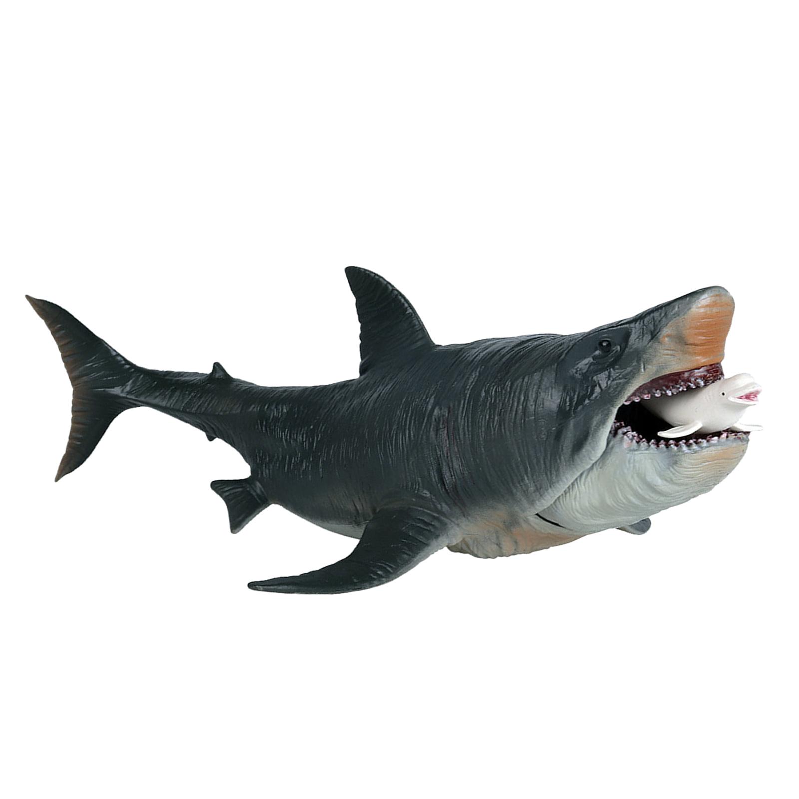 Shark Figure Megalodon Model Creature Animal Shark Toy for Party Favors Boys