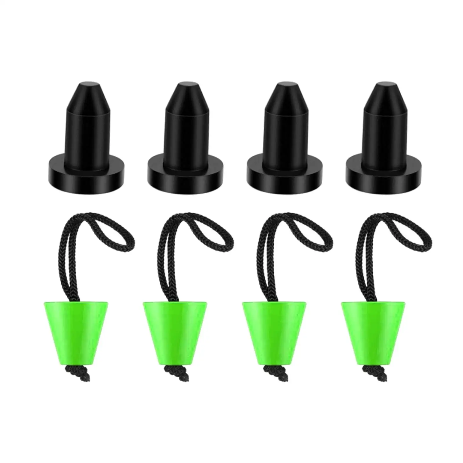 8x Kayak Scupper Plugs Replaces Part Accessories Supplies Kayak Drain Plug for Yacht Canoe Fishing Boats Kayak Water Sports