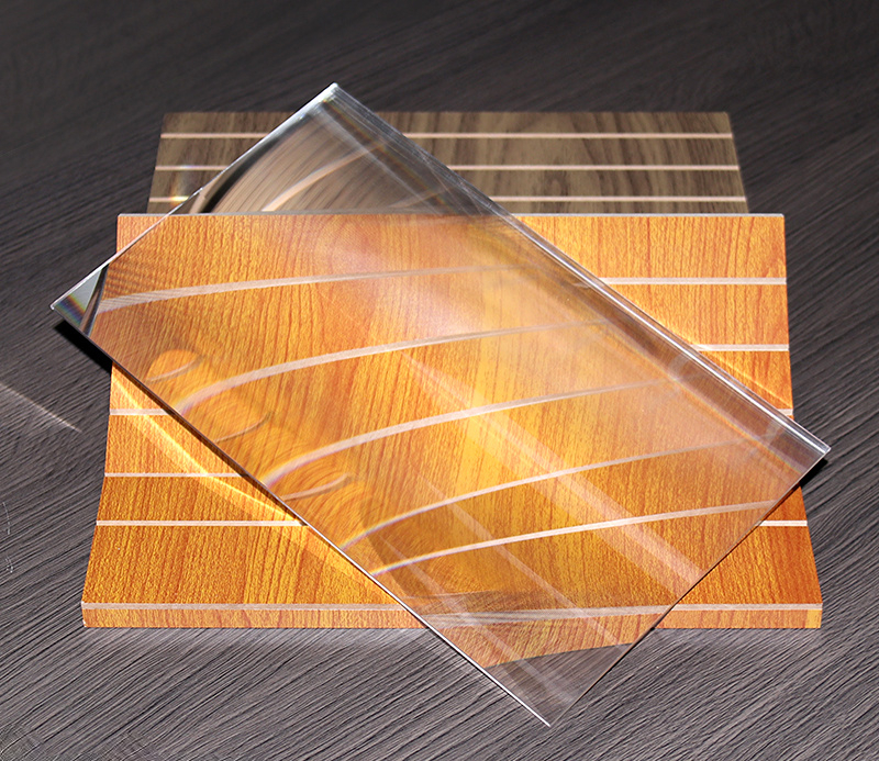 300X200MM Brennweite 80mm Kunststoff Linear Fresnel-linse Streifen Licht Spot LED Solar Energie Kondensator – Detail 2