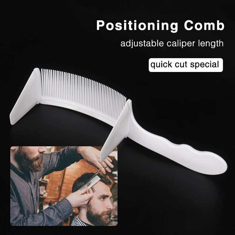 Best of Professional Positioning Comb Barber Hair Cutting Flat Top Comb Salon Hairdressing Clipper Curved Comb For Men Hair Styling Tool Reviews & Tips