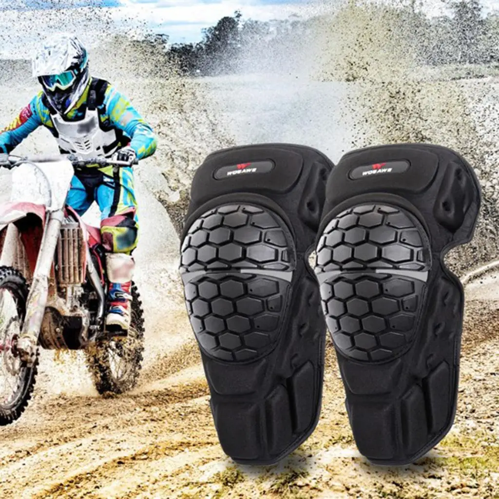 Motorcycle Motocross Knee Pad  Guards Gear Cycling Knee Brace 