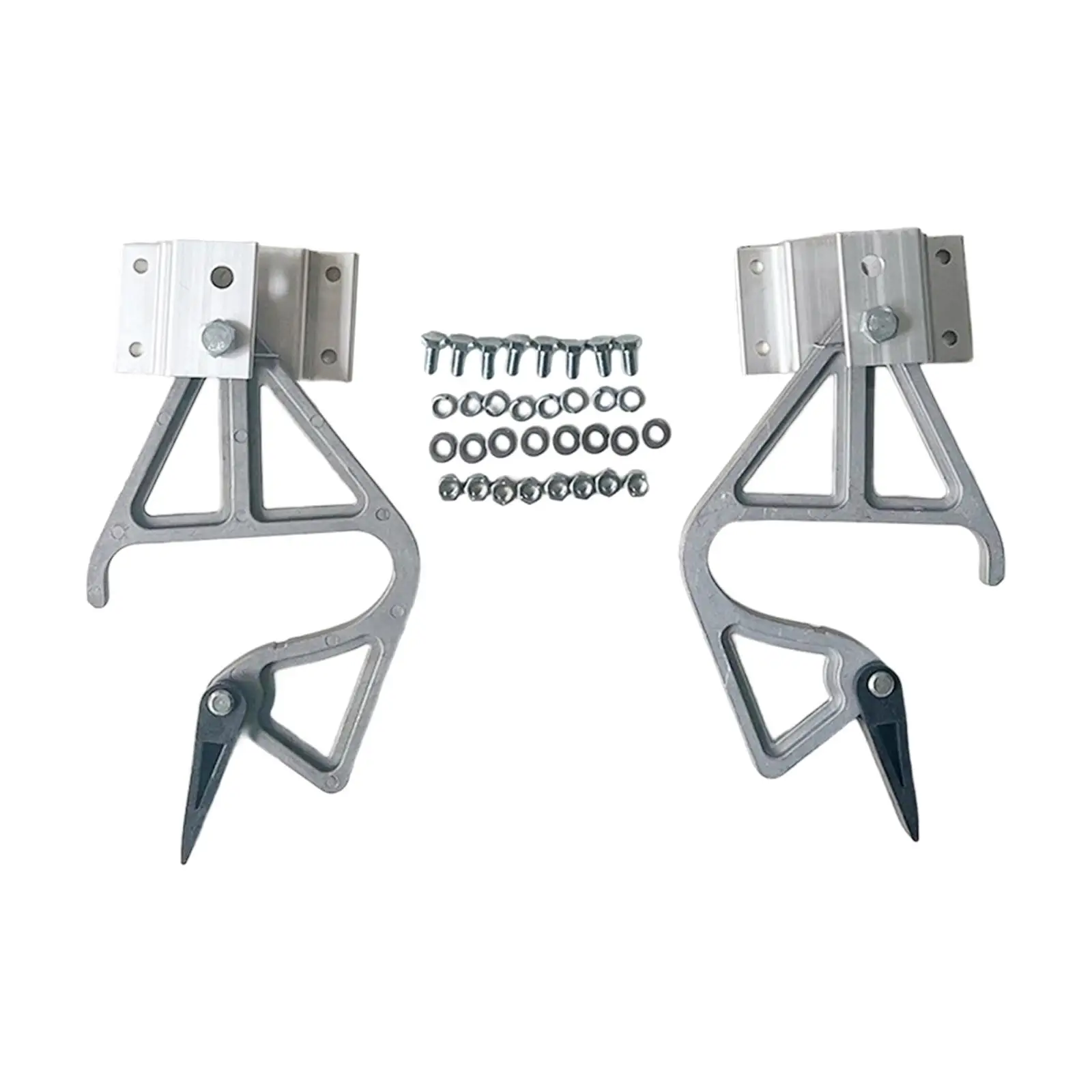 Extension Ladder Rung Lock Kit Aluminum Alloy for 28-11 Extension Ladders Sturdy Easy to Install High Reliability Professional