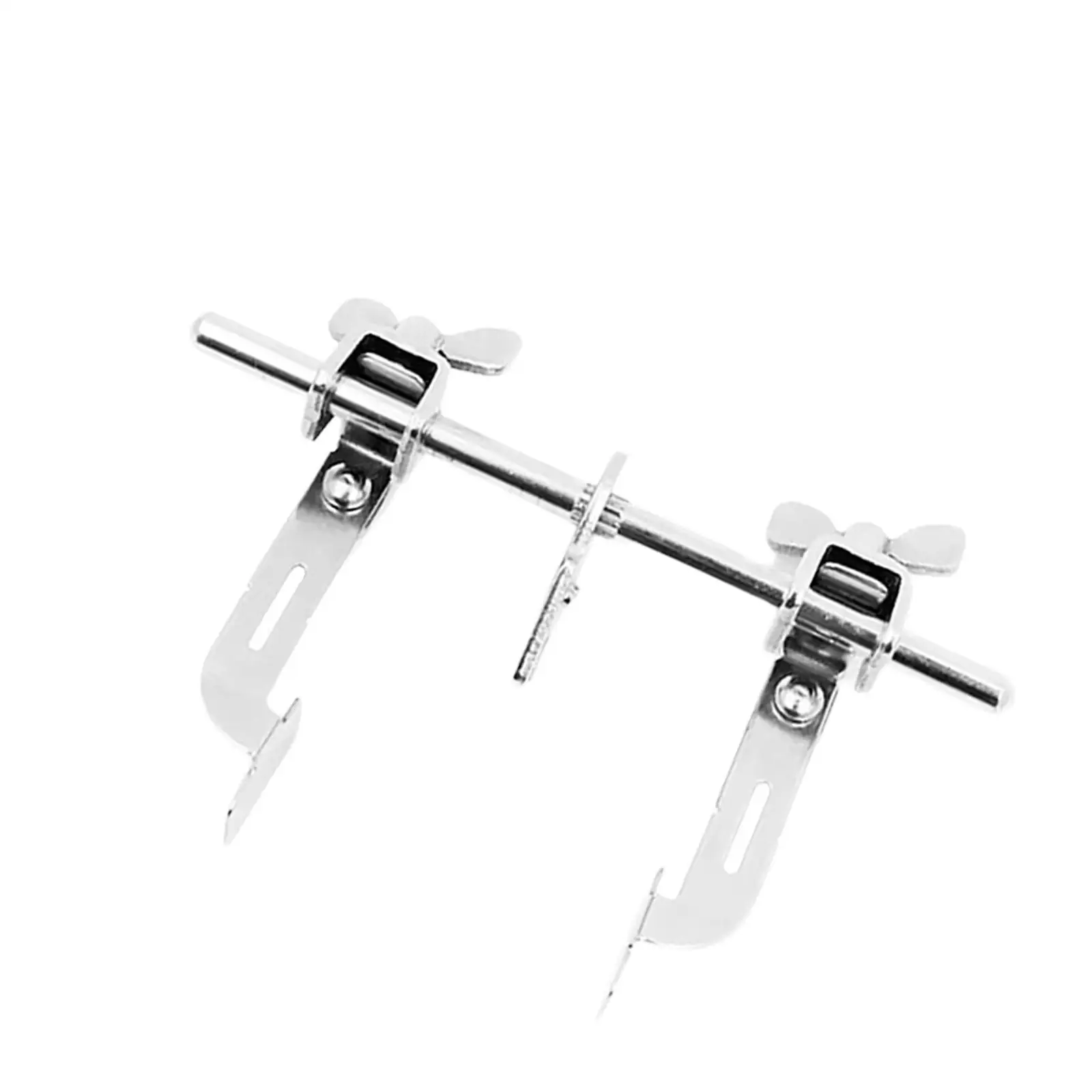 Professional Sewing Machine Presser Foot Steel Linear Positioner Sewing Machine Double Guide Stitch Ruler for Parts Replacement