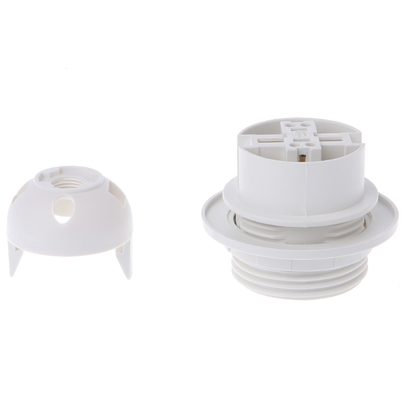 Description Picture 6 of itemE27 Lamp Bulb Holder Edison Screw Cap Socket White/Black Pendant Ceiling Light 53CA