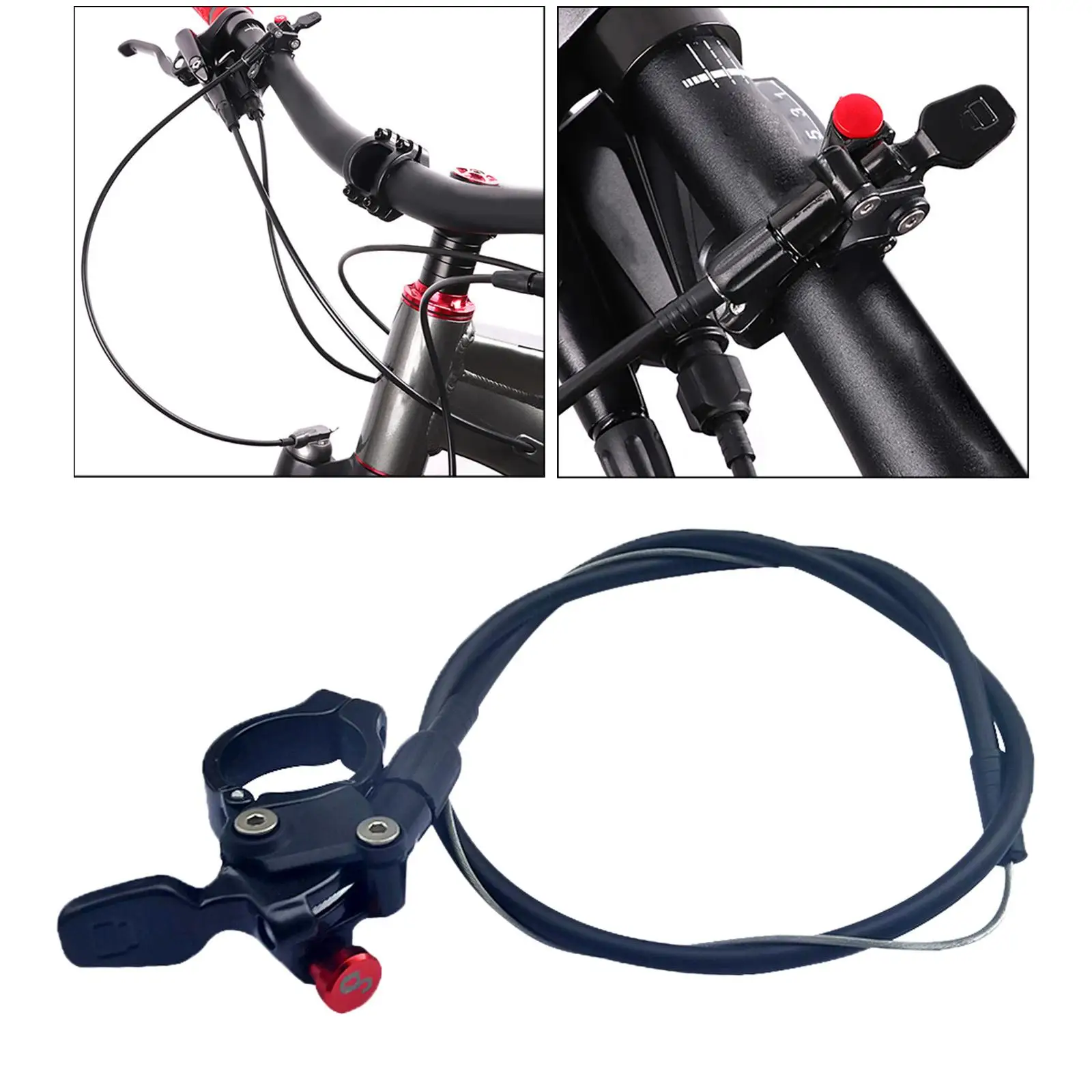 Mountain Bike Front Fork Wire Controller Remote Lockout Lever Universal Oil Spring Controller for Forks SR ST Bikes