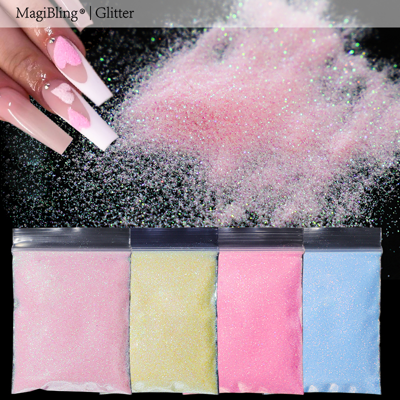 Best of 10g / bag Shining Sugar Nail Glitter Colorful Powder Candy Coat Effect White Black Pigment Dust Nails Art Decorations DIY Supplies Reviews & Tips