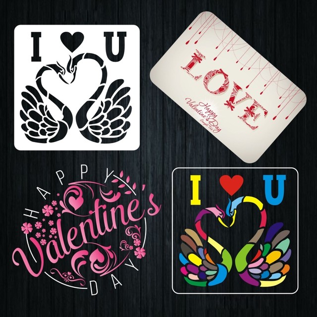 Valentines Day Stencils