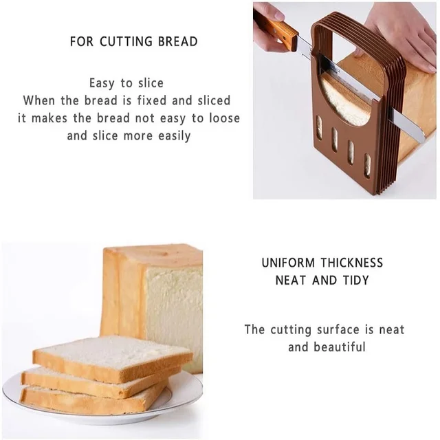 Plastic Bakeware Slicing Tool, Plastic Bread Slicer Stand