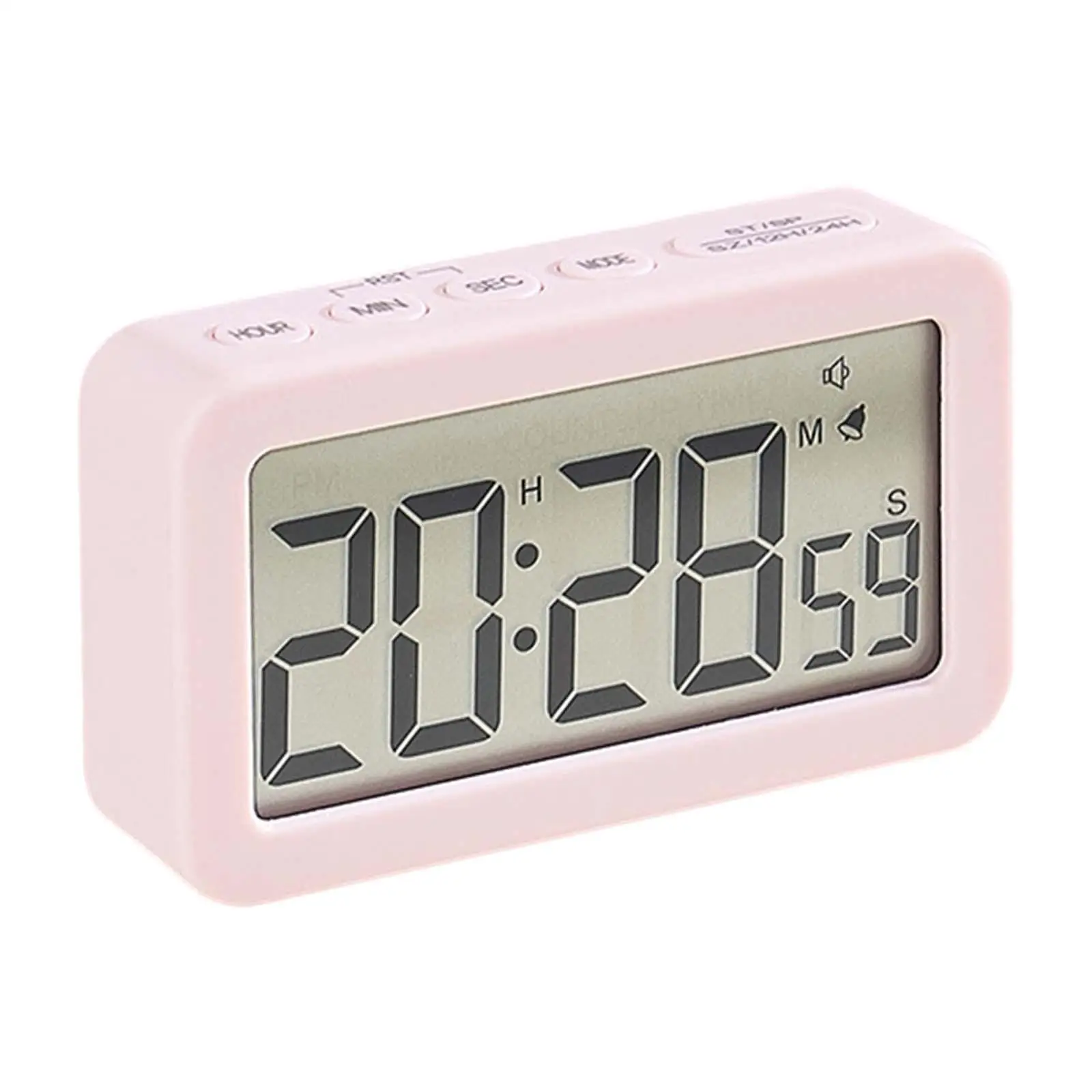 Digital Clock Large Display Easy Operation Desk Clocks Count up & Down Timer Bedside Clocks for Kids Adults Beside Bedroom