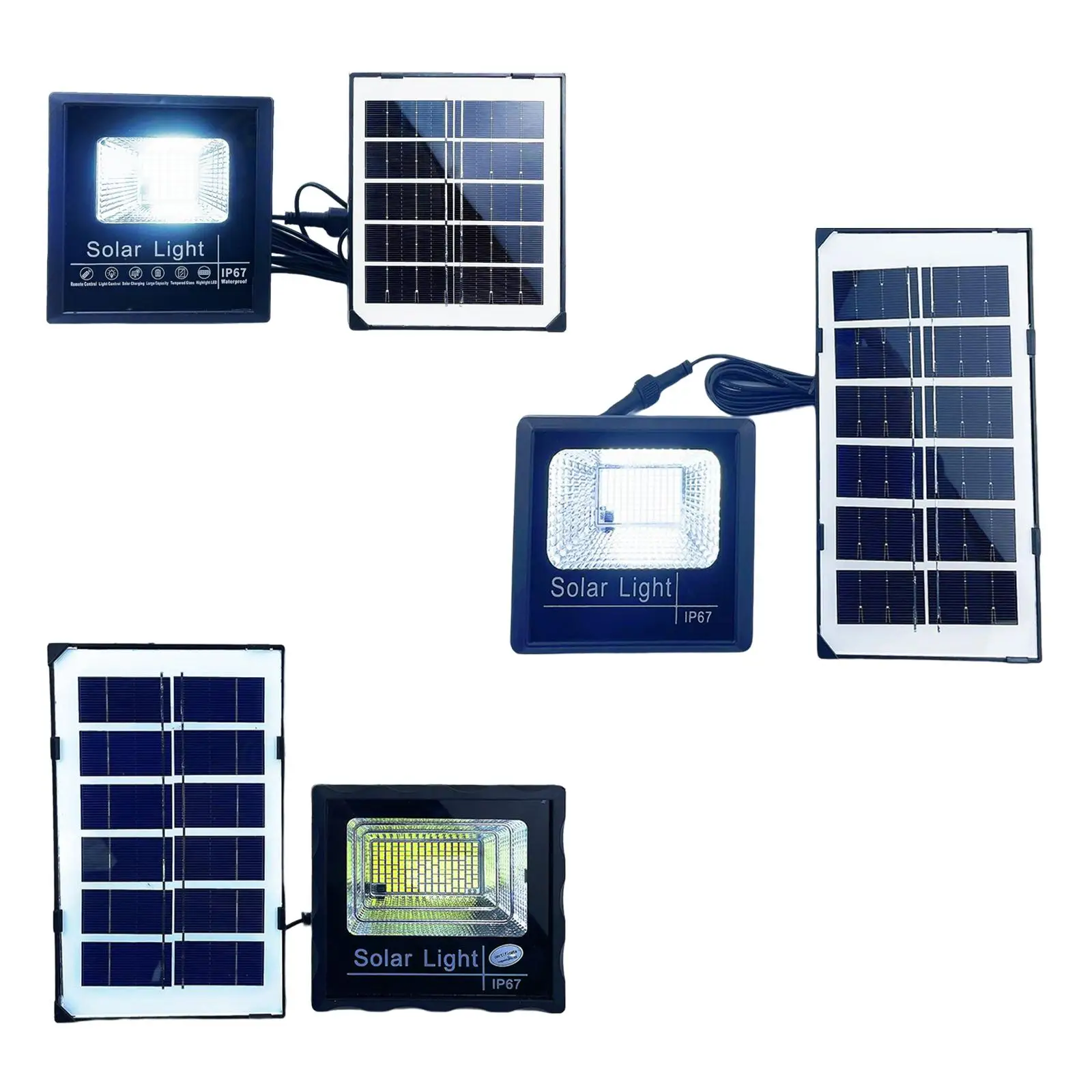 Solar Light IP67 Waterproof LED with Remote Control for Garage