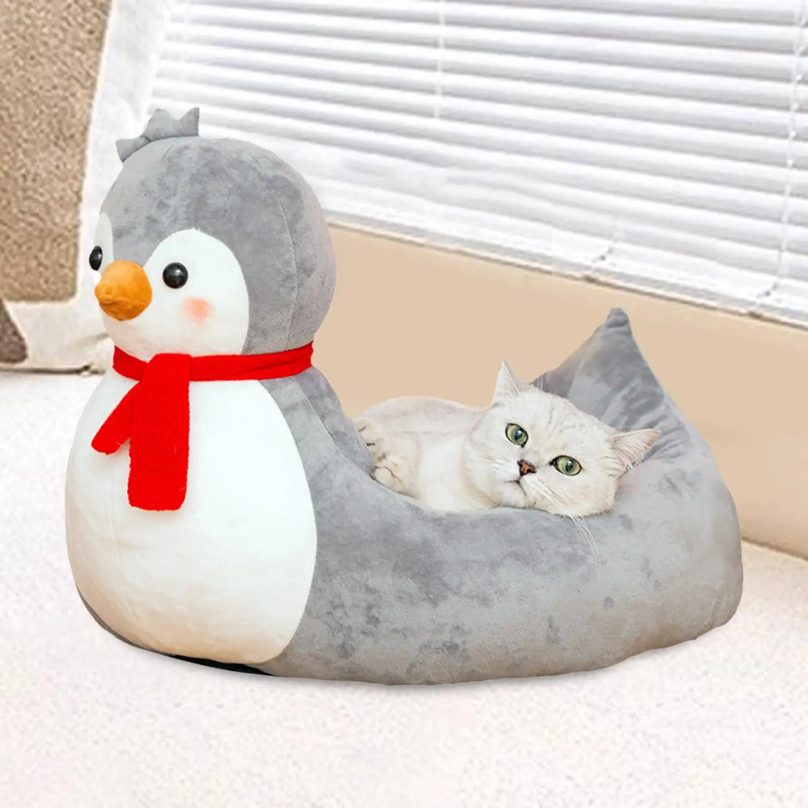 Dog Bed 40x35cm Comfortable Pet Supplies Cat Nest Bed for Indoor Cats Small Animal Winter Bed for Puppy Playing Outdoor Indoor