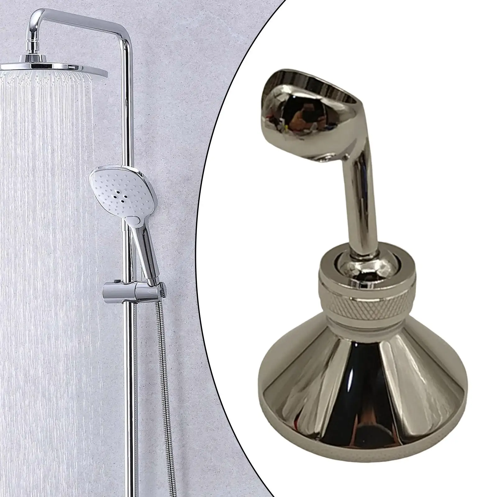 Shower Mounting Brackets Rust Proof Adjustable Bathroom Shower Spray Holder
