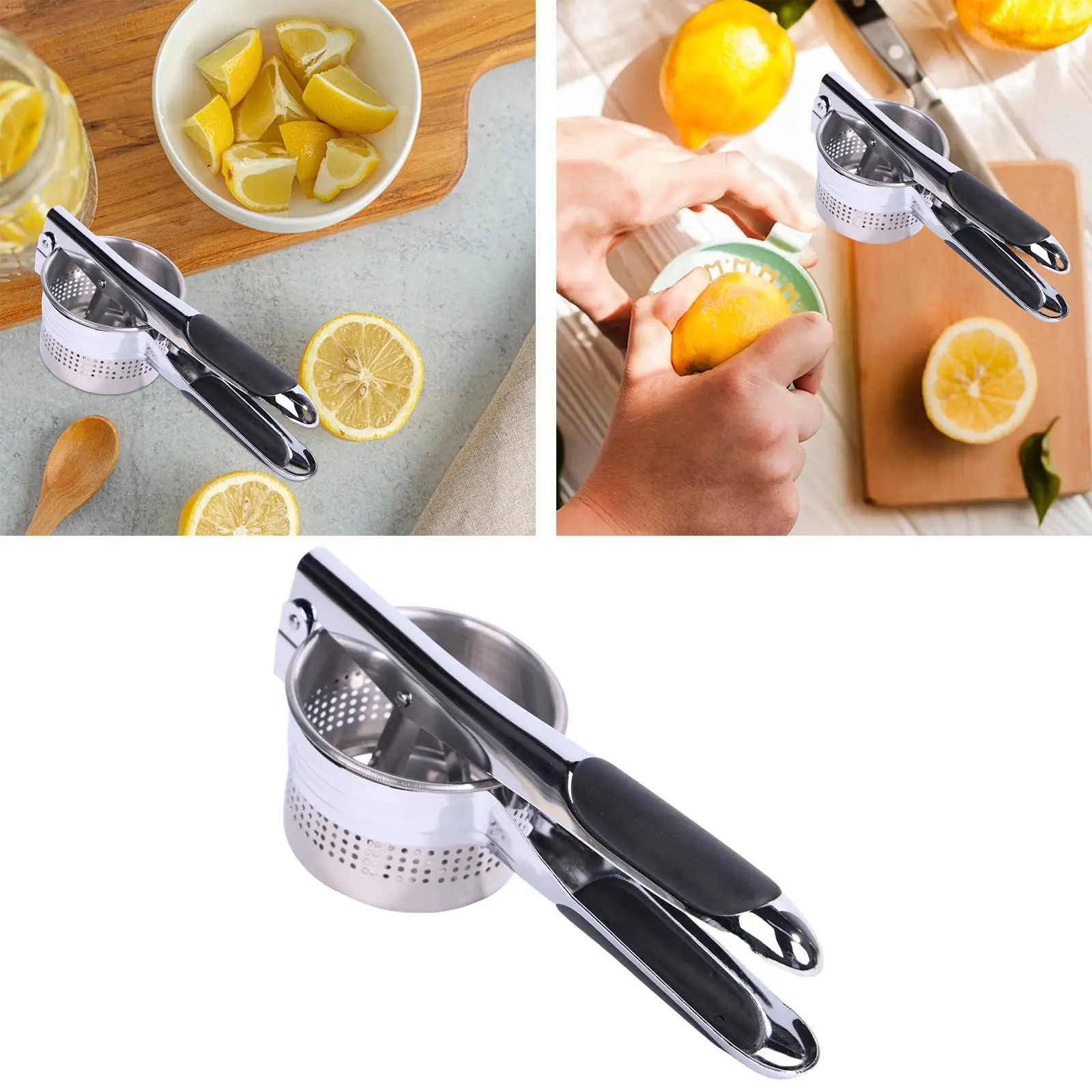 Fruit Lemon Squeezer Portable Manual Juicer for Kitchen Outdoor Restaurant