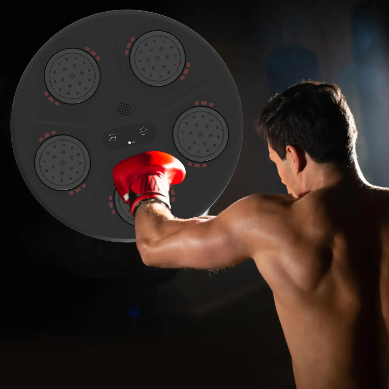 Smart Music Boxing Machine Wall Mounted Sports Workout Electronic Musical Target Response Coordination Reaction Improves Agility