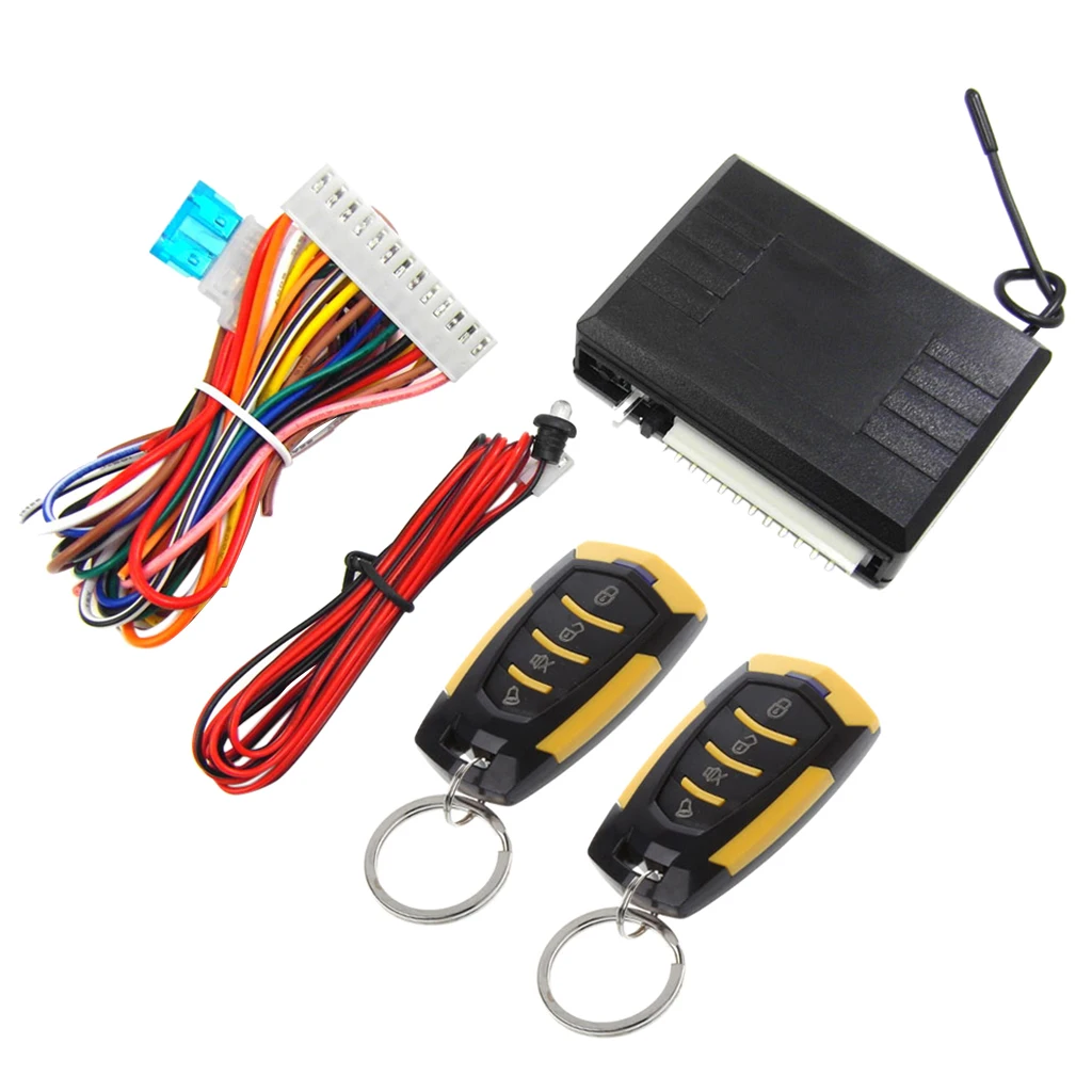 Universal Car Alarm Systems Auto Remote Central Kit Door Lock M616-8182