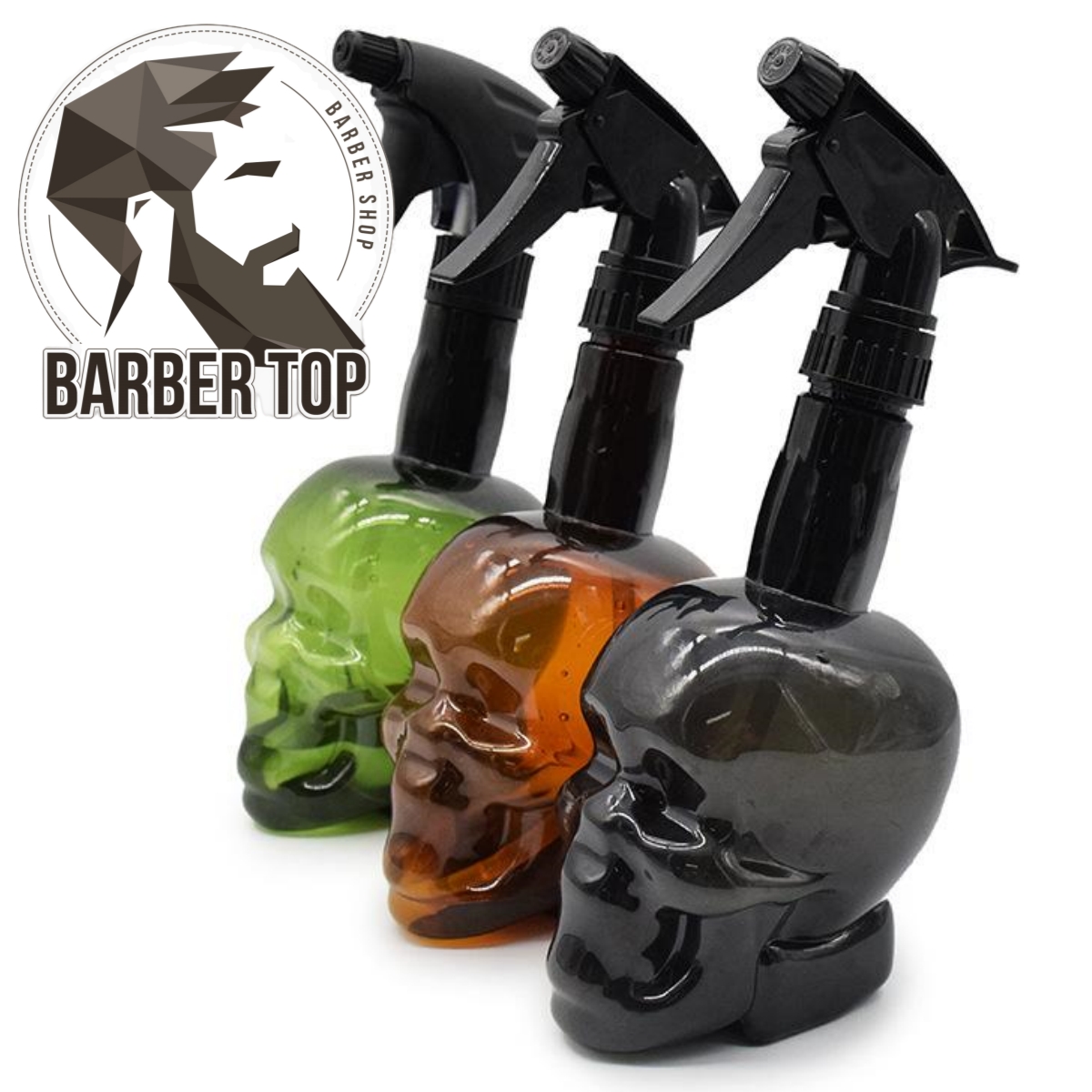 Best of Barber Continuous Spray Bottle Hairdressing Fine Mist Watering Can Skull Shape Refillable Container Hair Stylist Tools Reviews & Tips