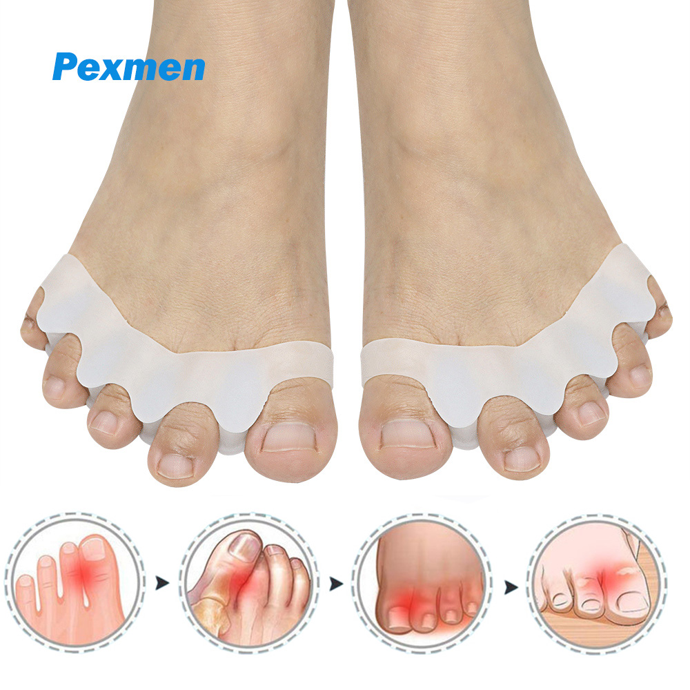 Best of Pexmen 2Pcs Toe Separator To Correct Bunion And Restore Toes To Their Original Shape Bunion Corrector Toe Spacer Foot Care Tool Reviews & Tips