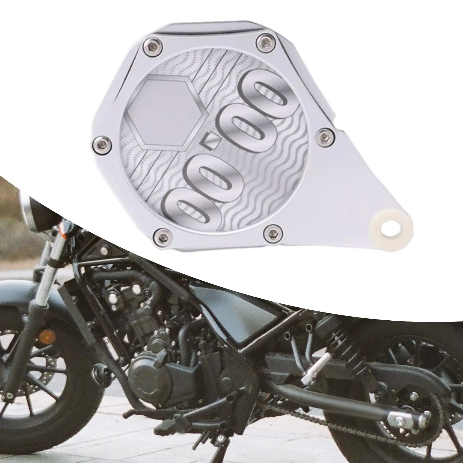 Hexagon Tax Disc Plate Tax Disc Permit Card for Bike Motorcycle Durable