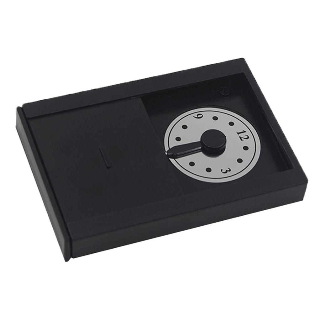 Prediction Clock Tricks Mentalism Large Size Time Illusion Amazing Toy Close up Time Space Treasure Box for Party Magician