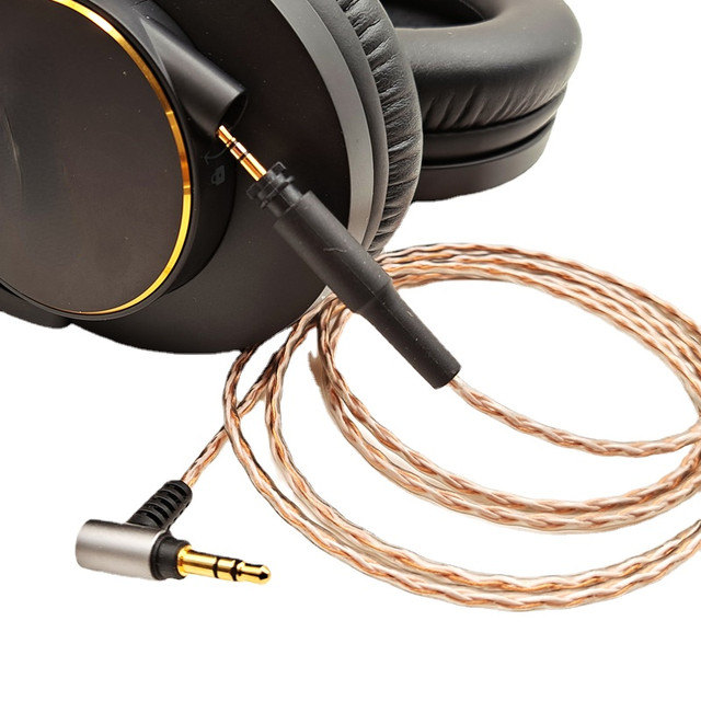 SHURE SRH840A-A ヘッドホン (おまけ:バランスケーブル） For SHURE SRH840A Headphone cable SRH440A 4 strands 63 cores