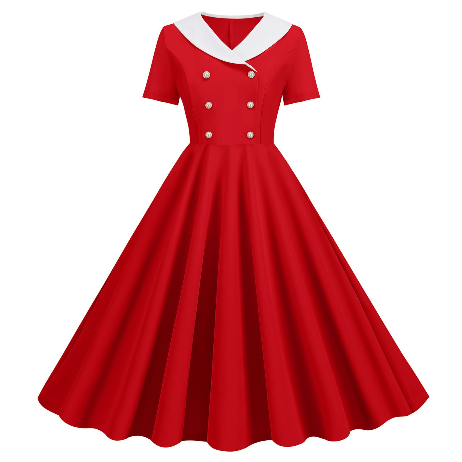 Vestido de festa francês Vintage rockabilly feminino,