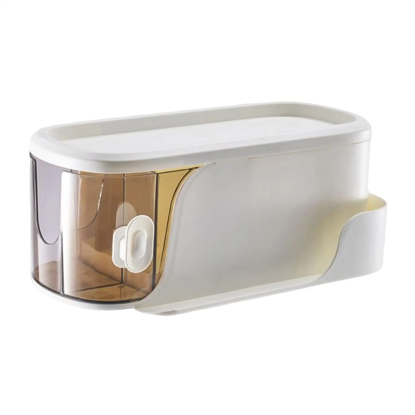 Bathroom Storage Rack Organizer Makeup Phone Slot Design Cosmetic Tissue Storage Box Container