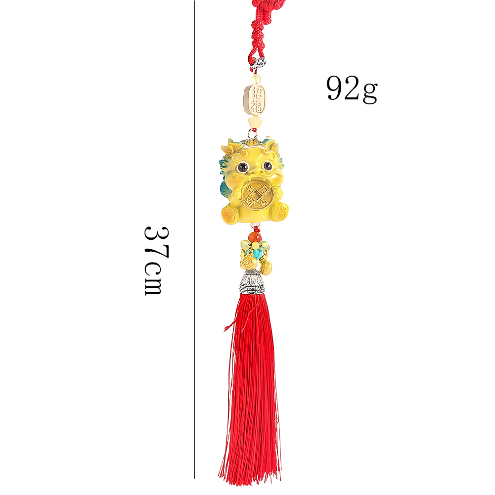 1PC Chinesischen Stil PI Xiu Anhänger Auto Innen Hängende Ornamente Sichere und Wohlhabende Raum Dekoration Zubehör Wohnkultur Handwerk – Detail 1