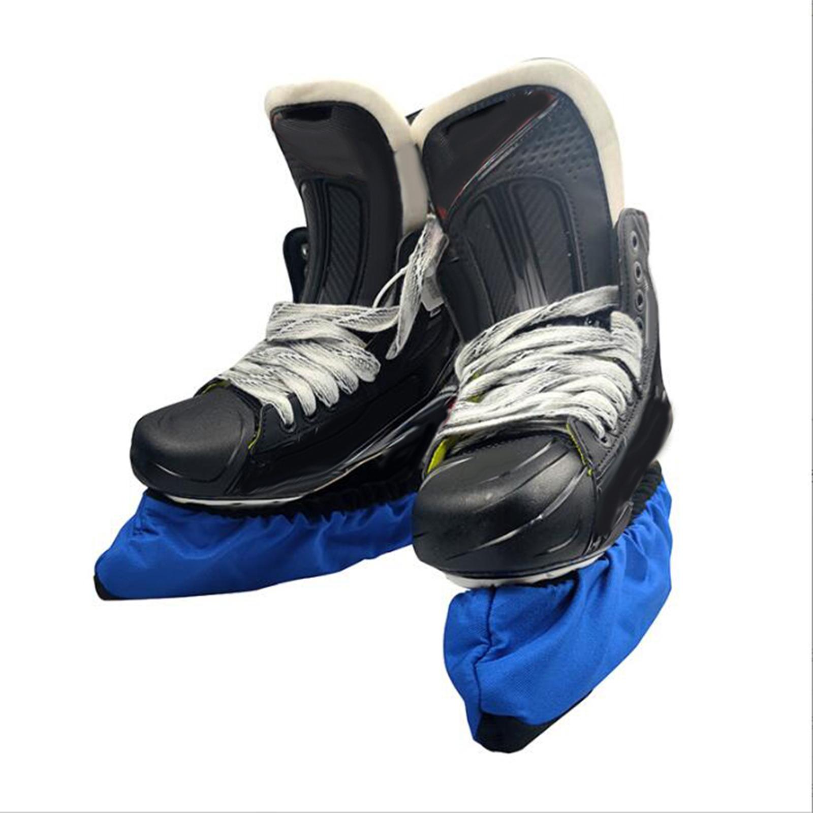 Skating Guard Outdoor Sport Hockey Skate Skate Soft Ice Skate Blade Covers for Figure Skate, Women Men ,Hockey Shoes Blade