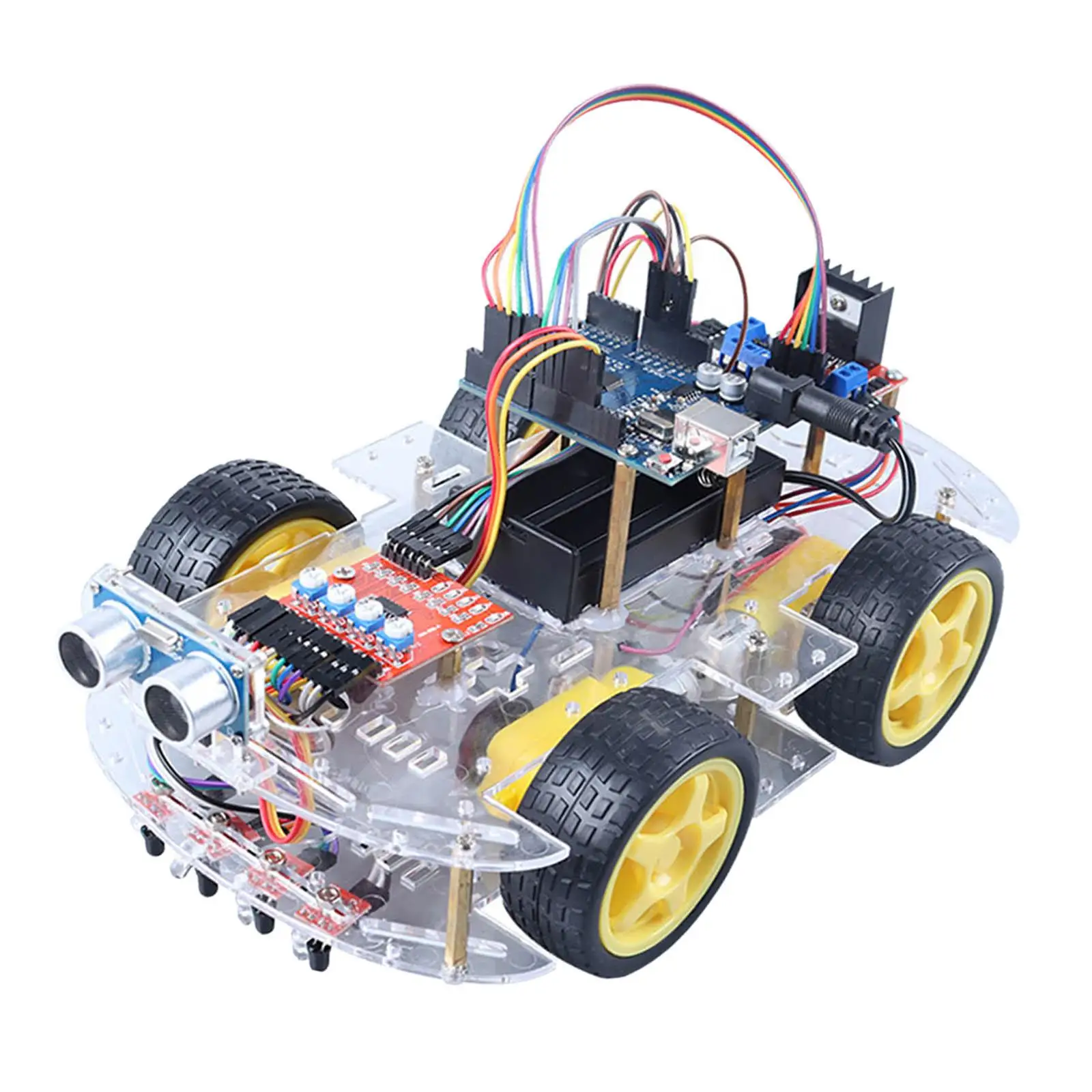 Robot Car Chassis  Educational Toy DIY   Wheels for Intelligent and Educational Toy Car Chassis for 