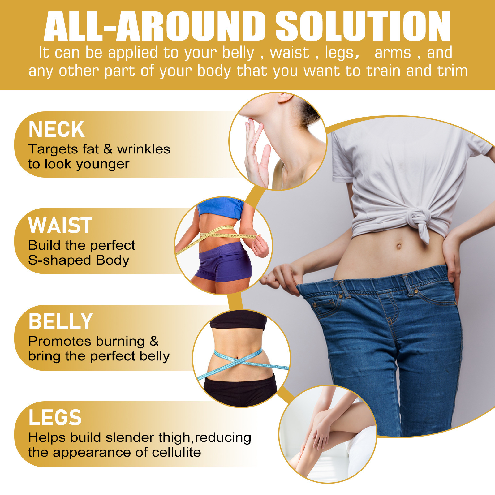 Crème de perte de poids gingembre brûle les graisses élimination de la cellulite minceur mise en forme sculptant le ventre jambe taille ventre Massage crème chaude pour le corps crèmes amincissantes_voghion.com