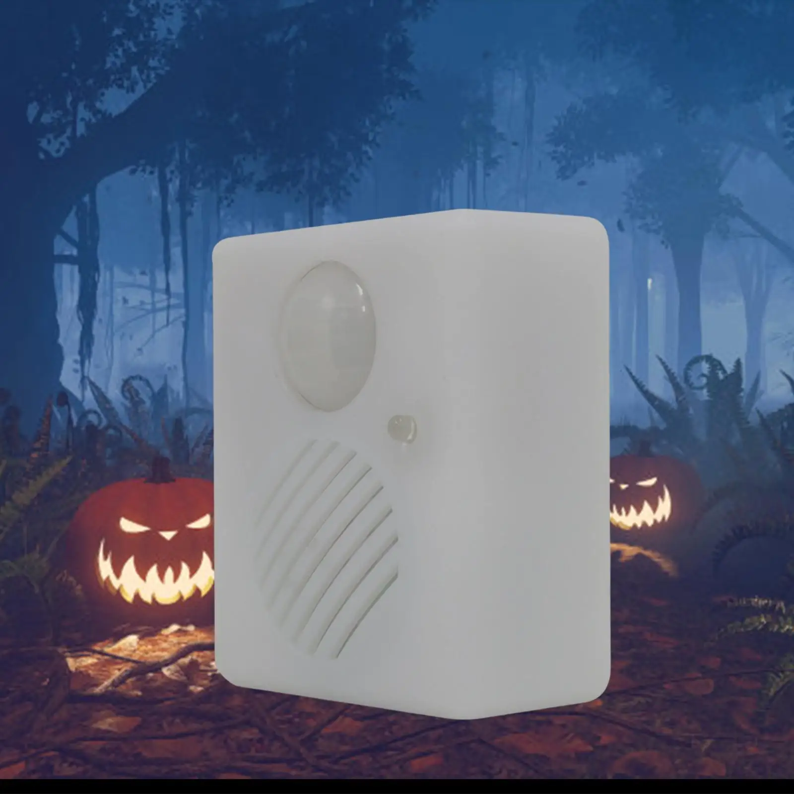 Halloween Sound Player Scary Noise Makers Horror Voice Recordable Screaming Speaker, 3.4cmx3.4cmx12.8cm