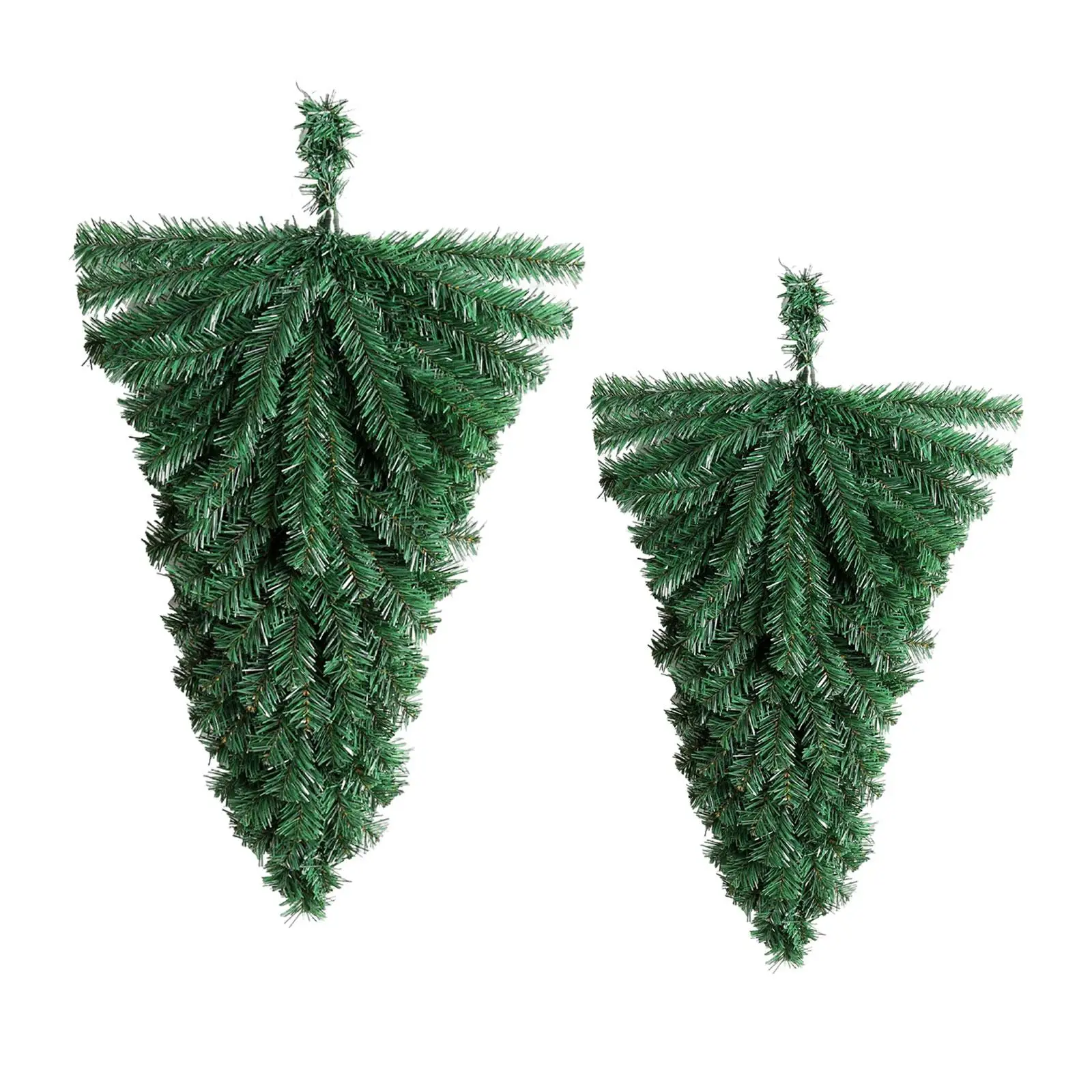 Artificial Christmas Tree Wreath Wall Hanging Garland Branches Ornament Door