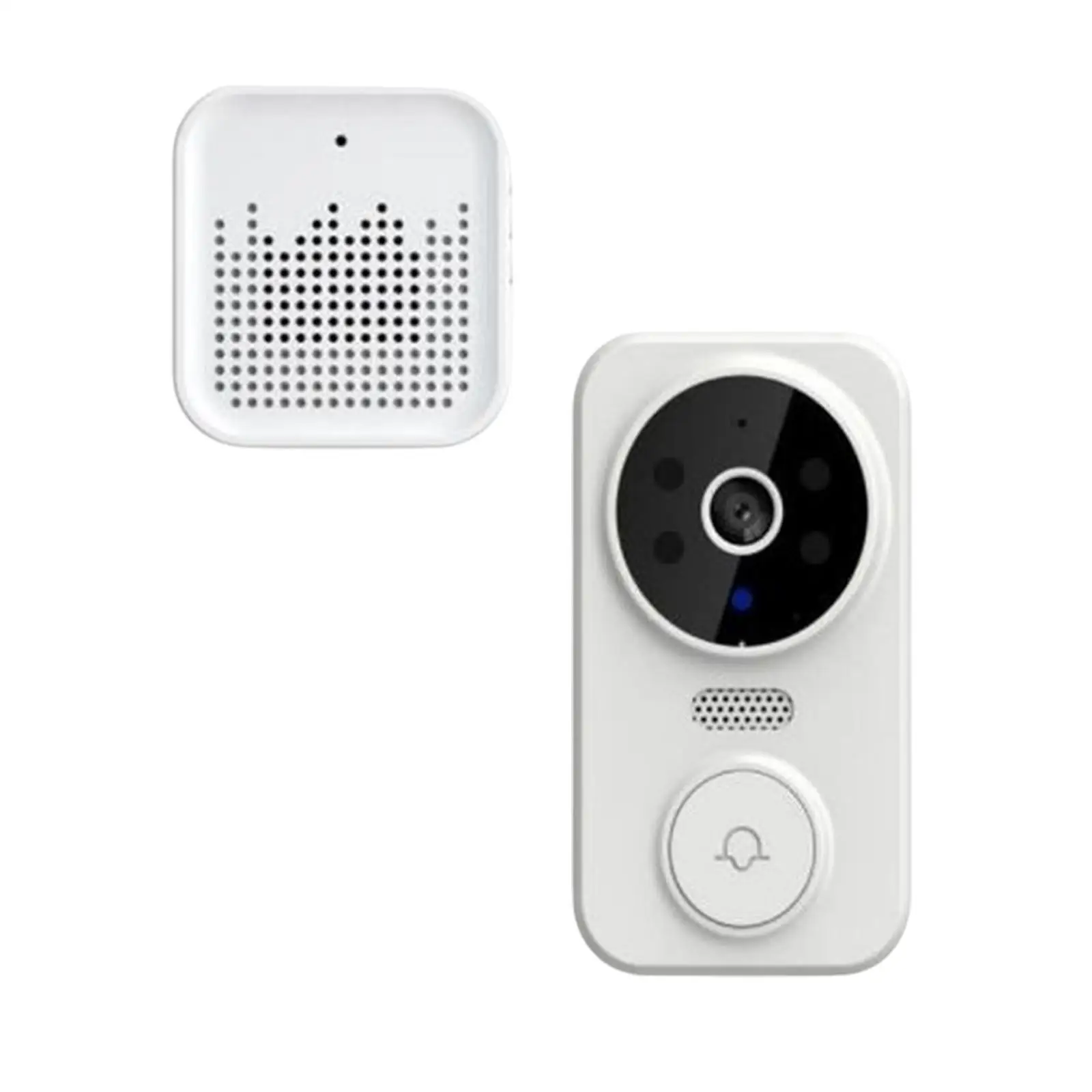 Wireless Doorbell Camera WiFi Doorbell Camera Smart Wireless Remote Video Doorbell HD Night Vision Door Chime for Office Home