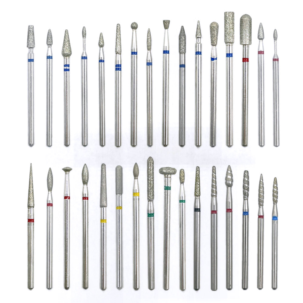 Best of 32 Types Diamond Ceramic Nail Drill Milling Cutter For Manicure Rotary Bits Cuticle Clean Accessories Nail Files Art Tools Reviews & Tips