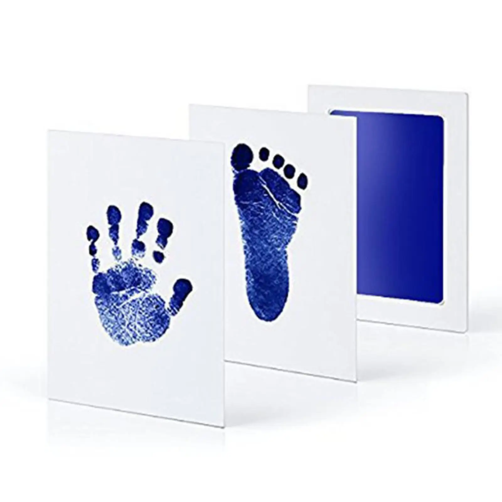 DIYs Ink Pads , Print ,2  Cards, No , Inkless  Newborn  ,Souvenir Gift ,Memorable Keepsake