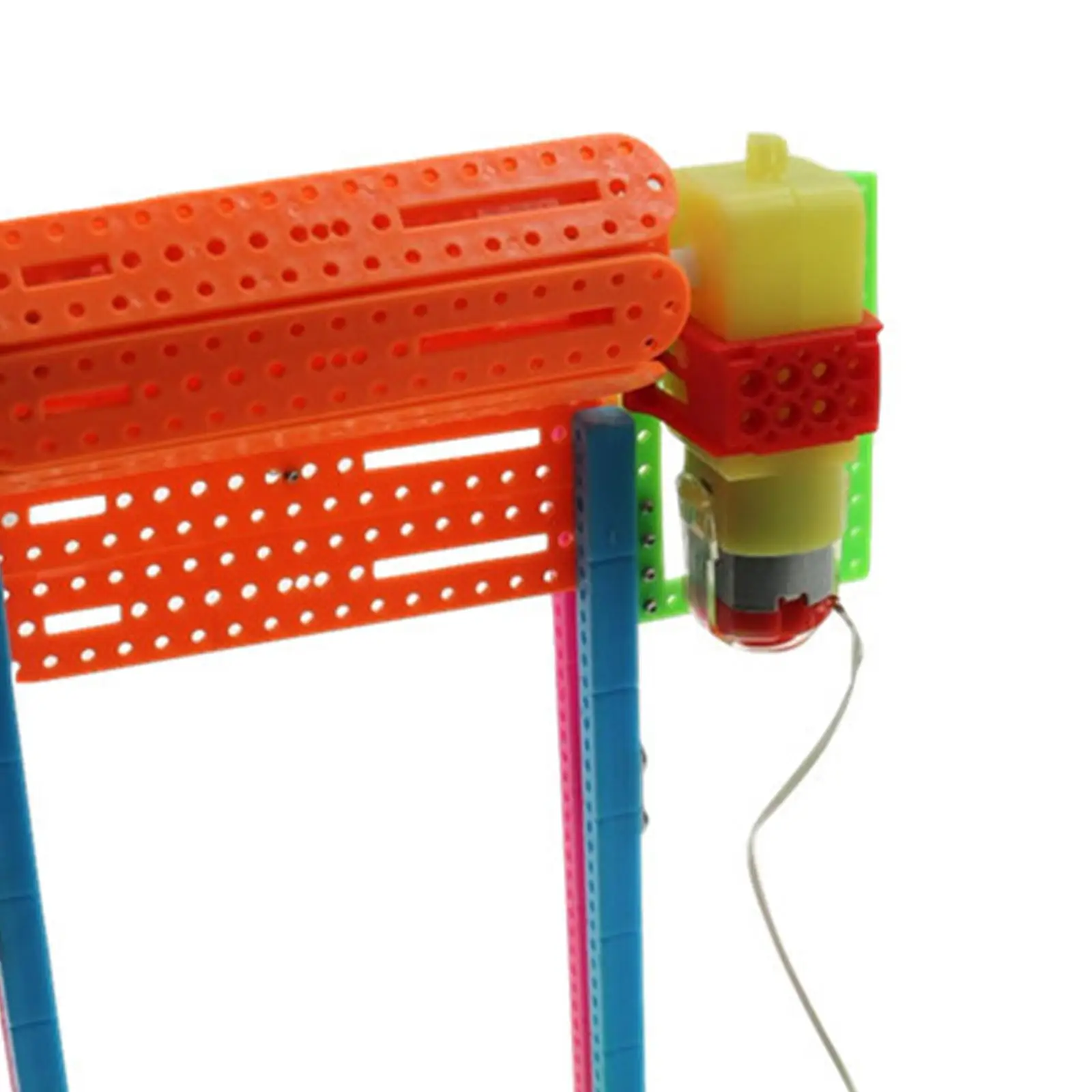 Electric Rolling Shutter Teaching Aids Durable Electric Rolling Gate Learning Toy for Boys Girls Age 3-12 Science Study