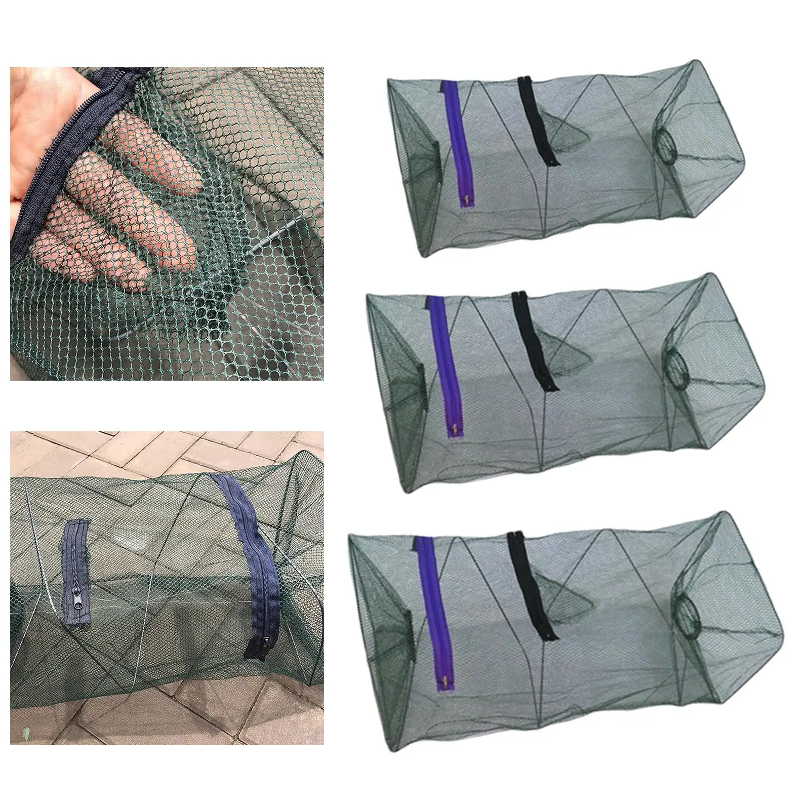 Fishing Net Fodable Convenient Net for Outdoor Fishing