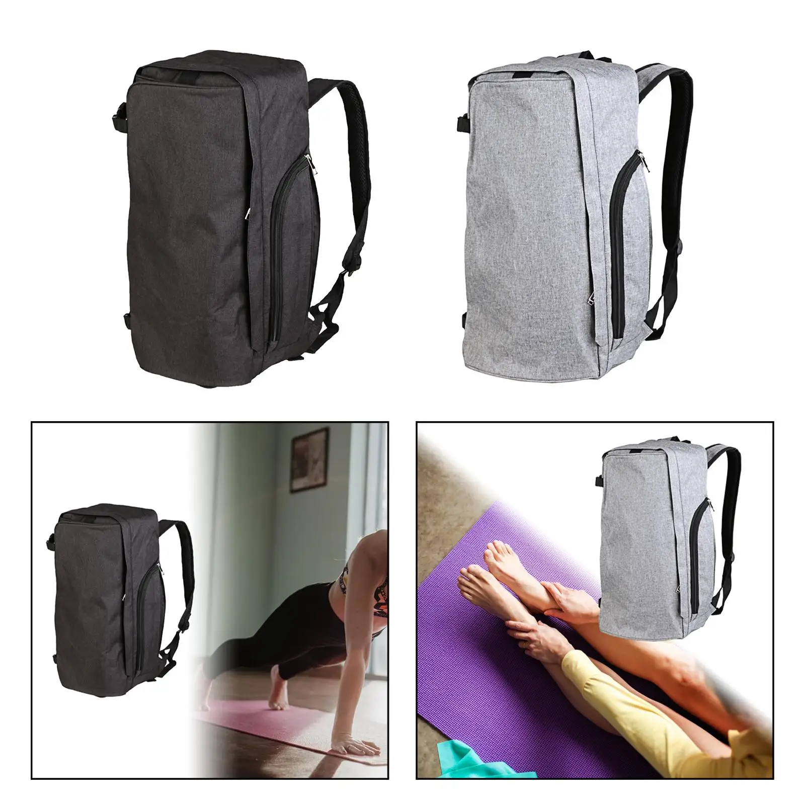 Yoga Mat Carrier Multifunction Wear Resistant Pouch Thick Yoga Mat Bag Gym Duffle Bag for Home Workout Camping Outdoor